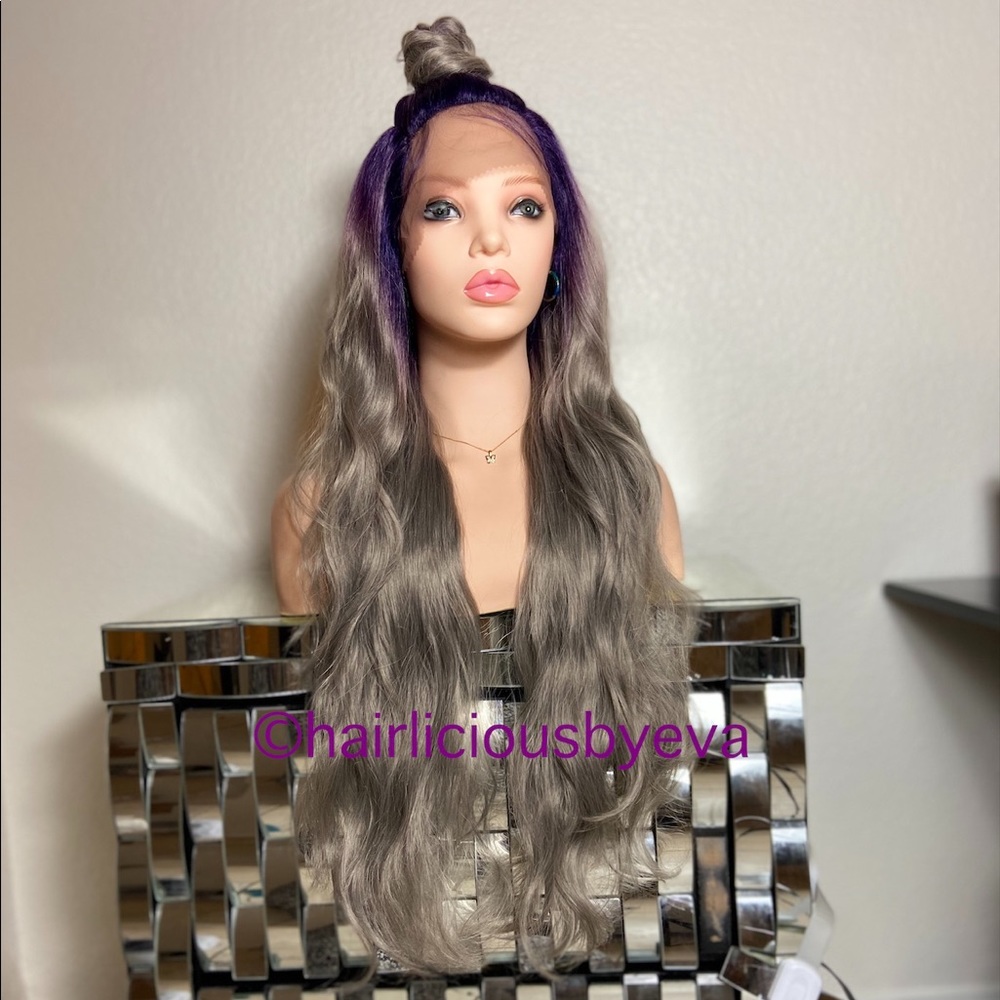 Wig ombré lace front